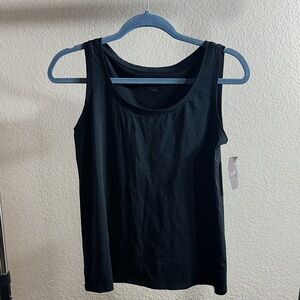 J. Jill Classic Black Tank Top